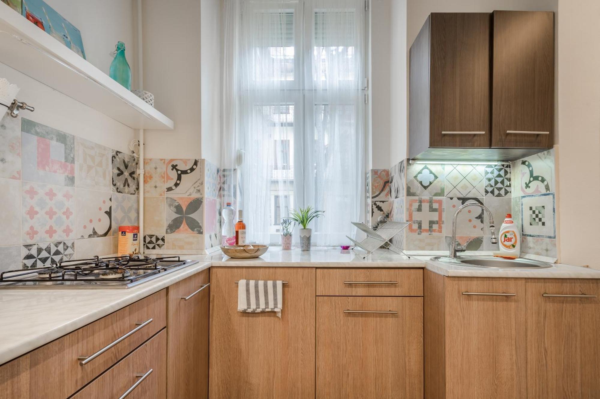 Apartament Bpr Stylish Mosaic With Terrace